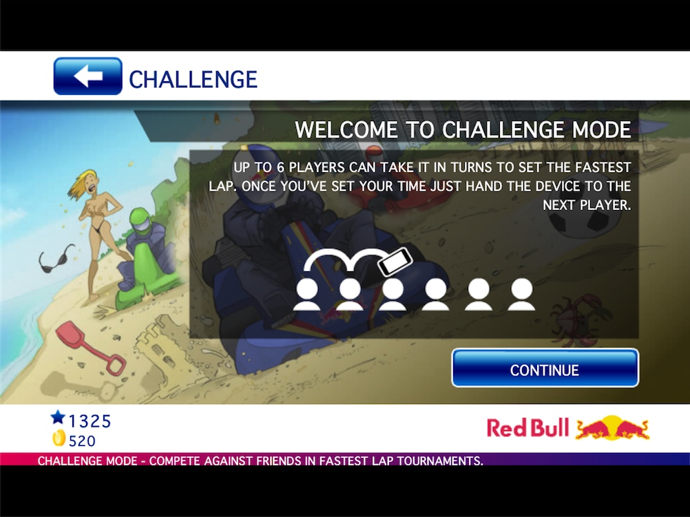 挑戰模式最多分別記錄六人紀錄