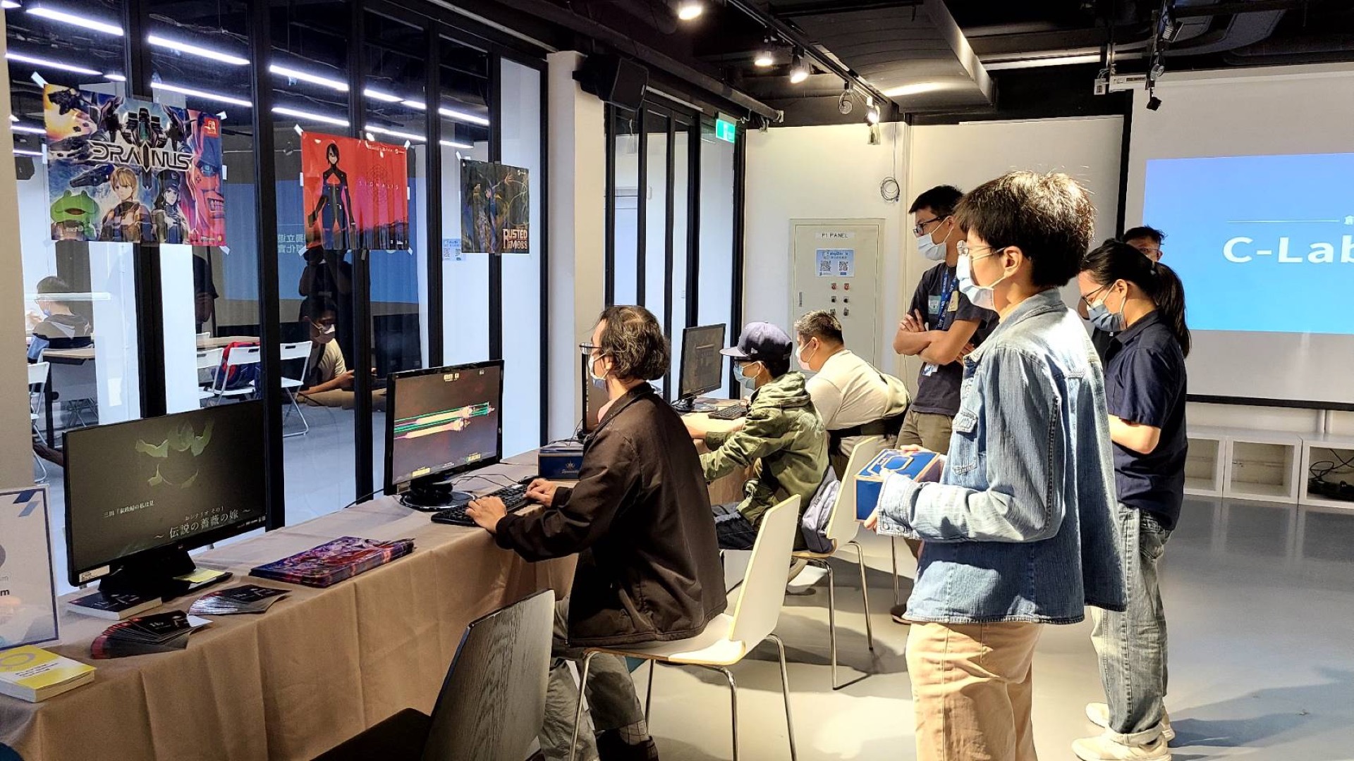 Playism 在現場設置遊戲試玩區供參加者體驗 image