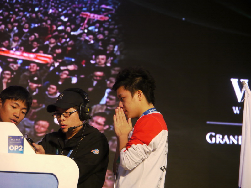 第二場賽事結束後劉祐辰一直鼓勵自己