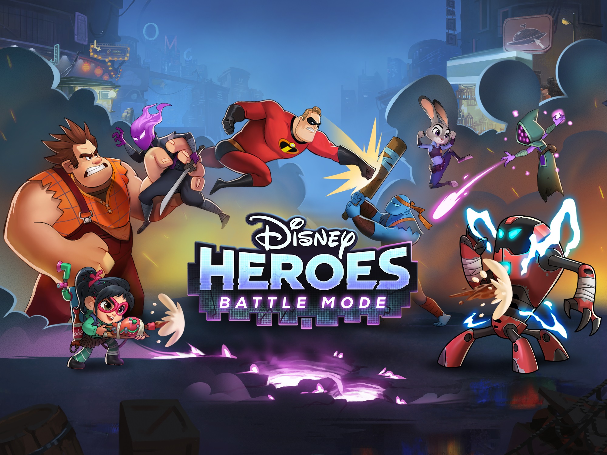 《Disney Heroes: Battle Mode》開放事前登錄 跟著迪士尼旗下人物們打倒病毒《Disney Heroes: Battle ...