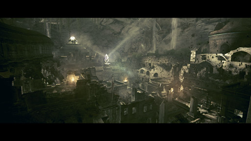 充滿著神秘氣息的巨大古代遺跡