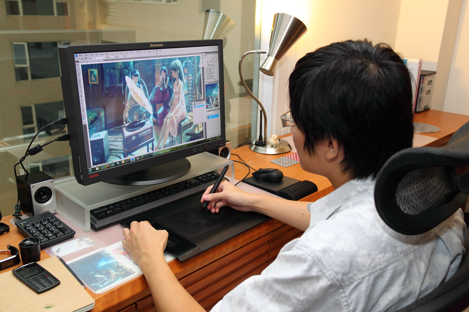 相當簡潔的工作環境