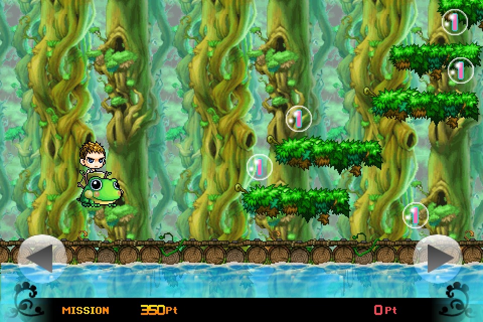 青蛙上樓梯關卡