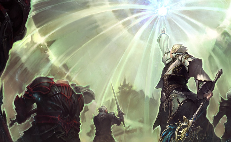 可召喚光之精靈進行戰鬥的艾羅牧師