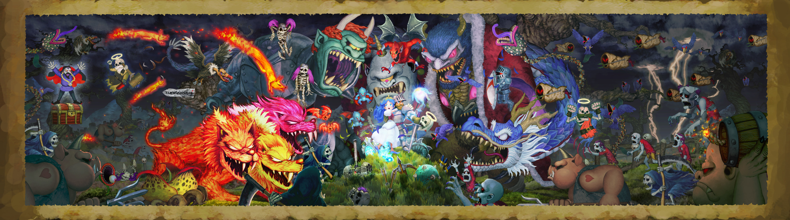 《魔界村》系列最新作《經典回歸 魔界村》2021 年 2 月登陸 Nintendo Switch
