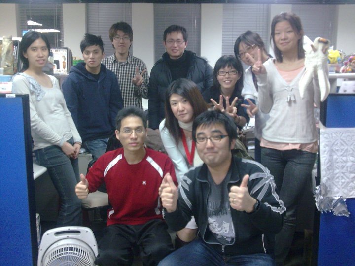 恩田講與樂陞研發人員合影