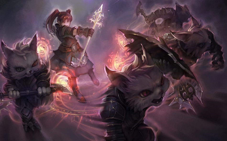 可瞬間召喚使魔助攻的維因召喚士