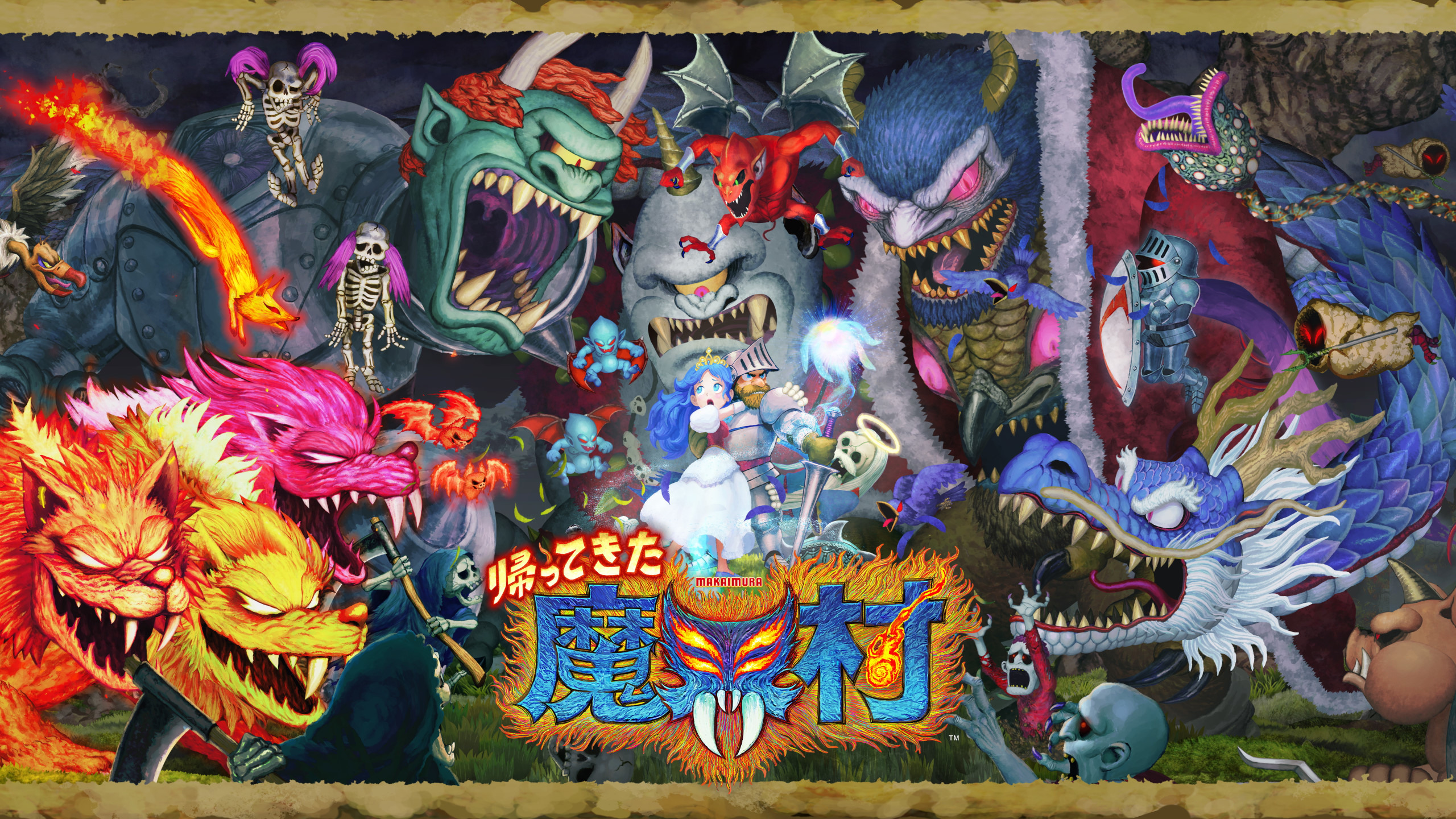 《魔界村》系列最新作《經典回歸 魔界村》2021 年 2 月登陸 Nintendo Switch