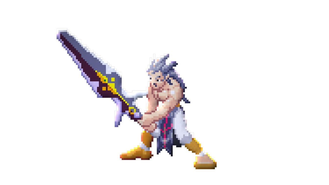 「氣勢挺不錯的......那麼,就來切磋一番吧,我要上了!!」 image