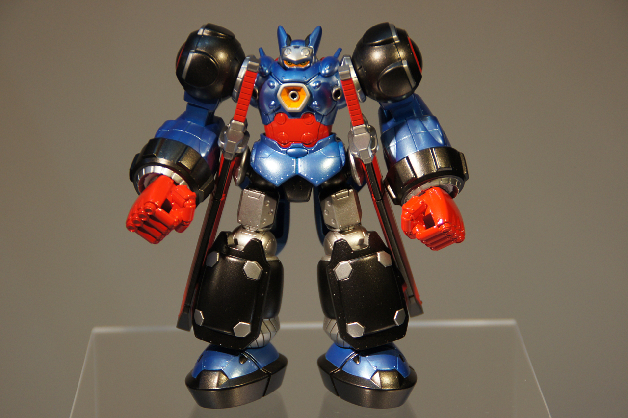 現場展示了武藏與空中模組(スカイビルド)的概念模型 image