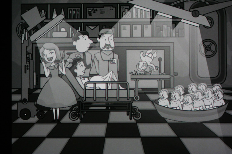 逗趣的卡通化造型