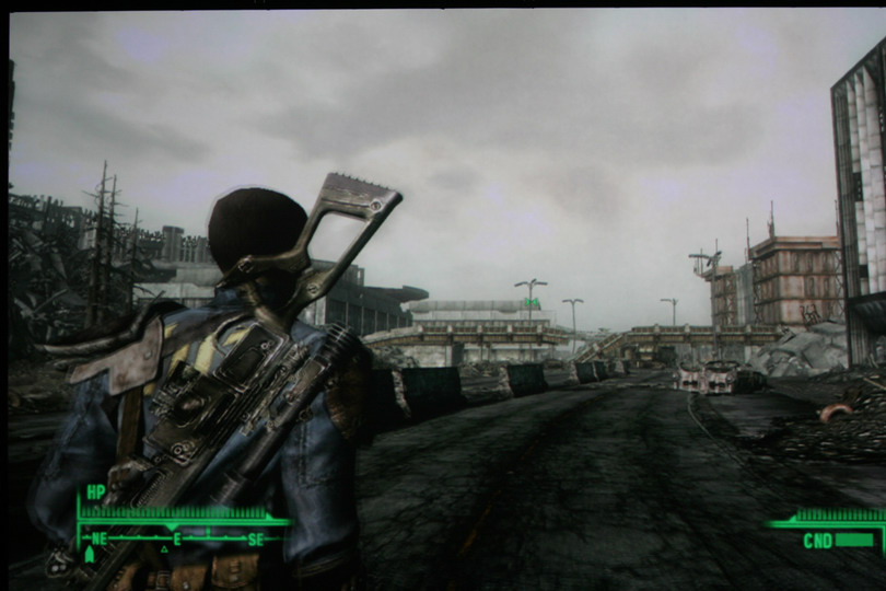 末日荒廢都市的斷垣殘壁