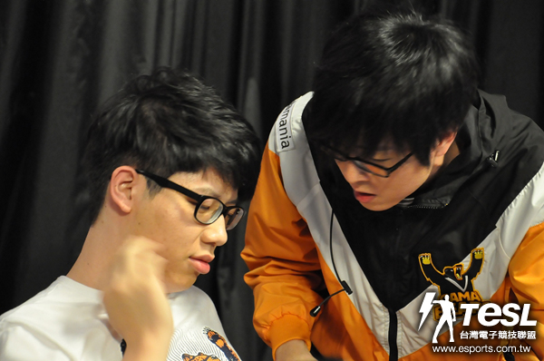 贏了Fly(陳可偉)後露出放鬆的表情,Gow沒有讓教練失望