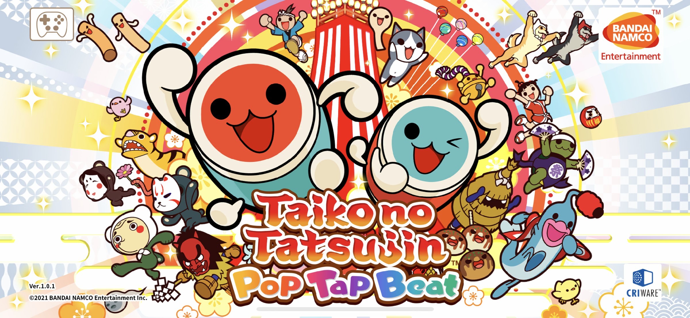 試玩 經典音樂節奏遊戲 太鼓之達人pop Tap Beat 透過連線一起咚 咚 咚 Taiko No Tatsujin Pop Tap Beat 巴哈姆特