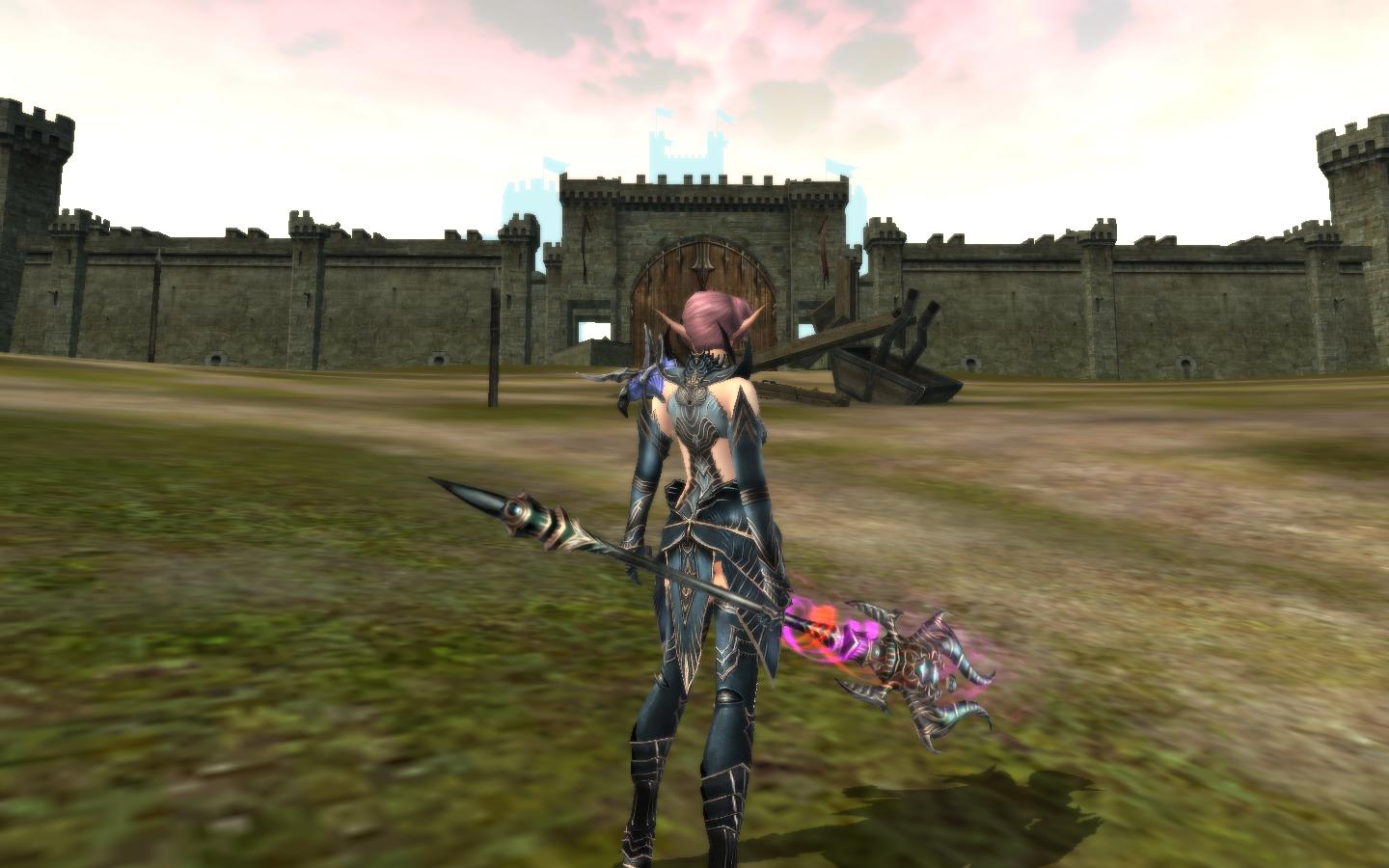 雄偉壯觀的城門口