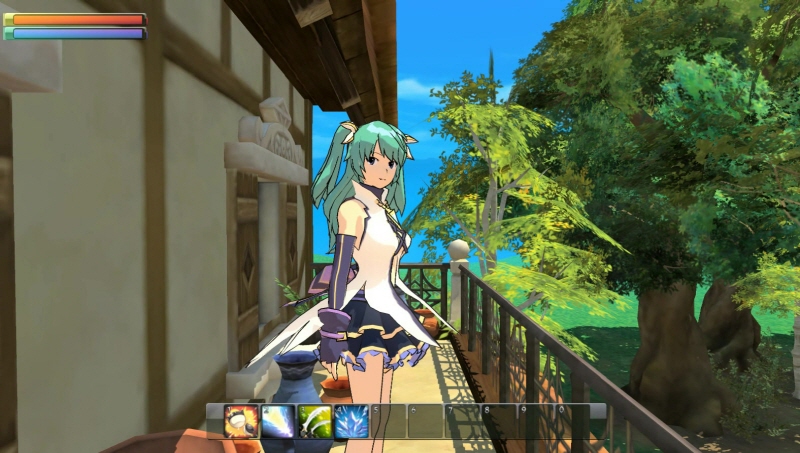 【G★2012】在可愛動畫風世界展開冒險 《Project NT》曝光宣傳影片《PERIA CHRONICLES》 - 巴哈姆特