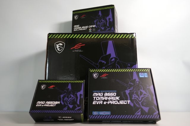 MSI 微星 x EVANGELION e:Project 聯名主機殼、主機板、水冷、電源供應器開箱介紹《Evangelion: 3.0+1.0》