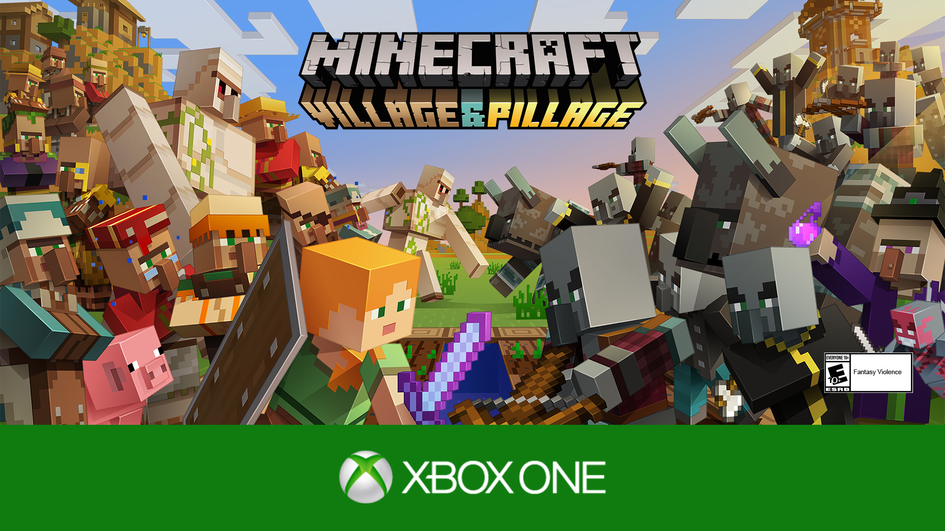 Майн 14. Майнкрафт 1.14 Village and Pillage. Minecraft PLAYSTATION 4 Edition. Меню игра Pillage the Village. Village and Pillage Mod.