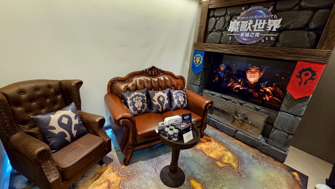 《魔兽世界》限定主题房样貌抢先看 客制化“萨拉塔斯”主机陪你过夜