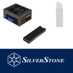 SilverStone 銀欣｜M.2 SSD 超薄型化鋁合金散熱組 PS5 SSD 一體式散熱蓋 SX700-G