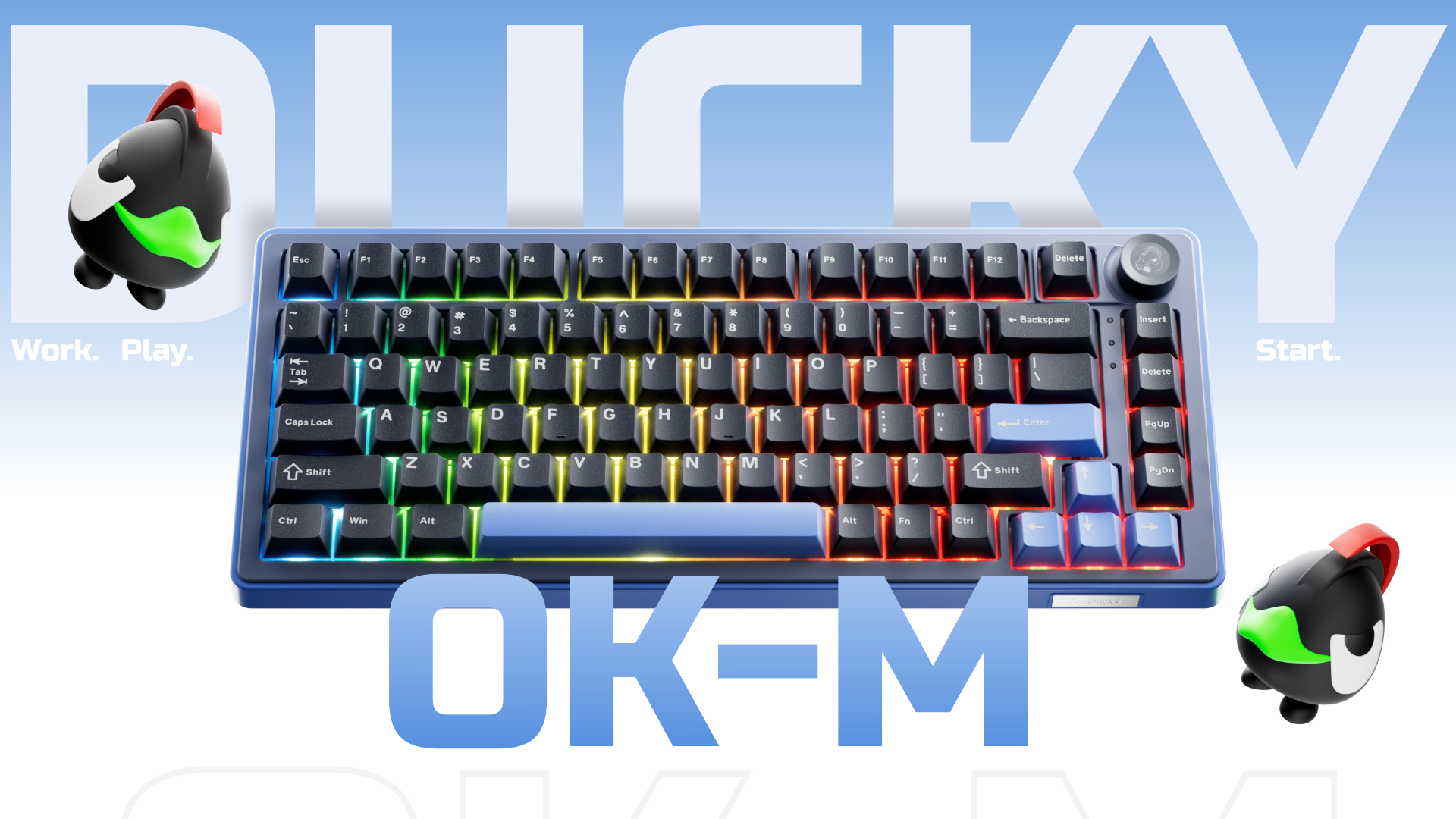 Ducky OK-M 系列機械式鍵盤上市：入門選擇帶來新體驗