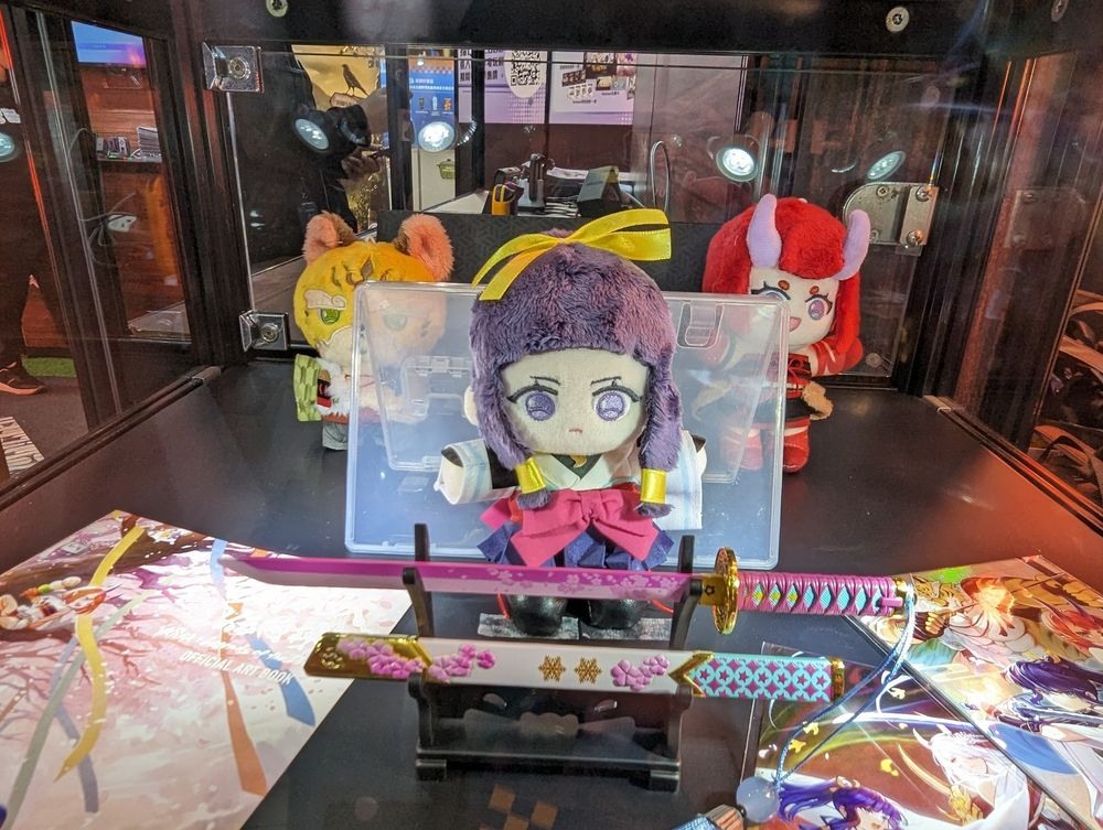 台北電玩展時展出的三隻娃娃樣貌 image