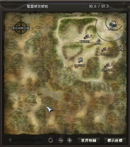 聖焰城攻城戰地圖