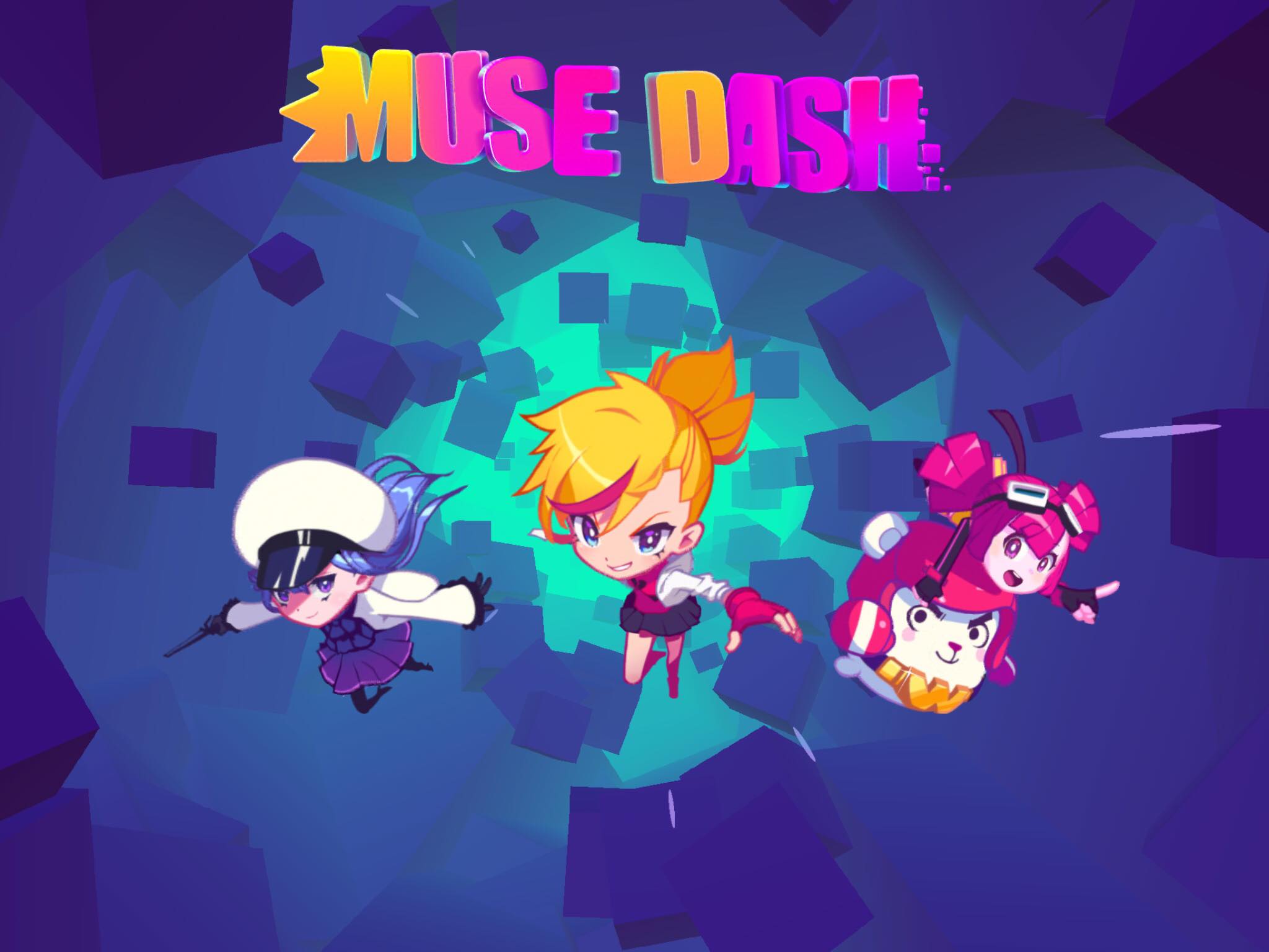 試玩 喵斯快跑muse Dash 和美少女一起隨著節奏過關斬將 Muse Dash