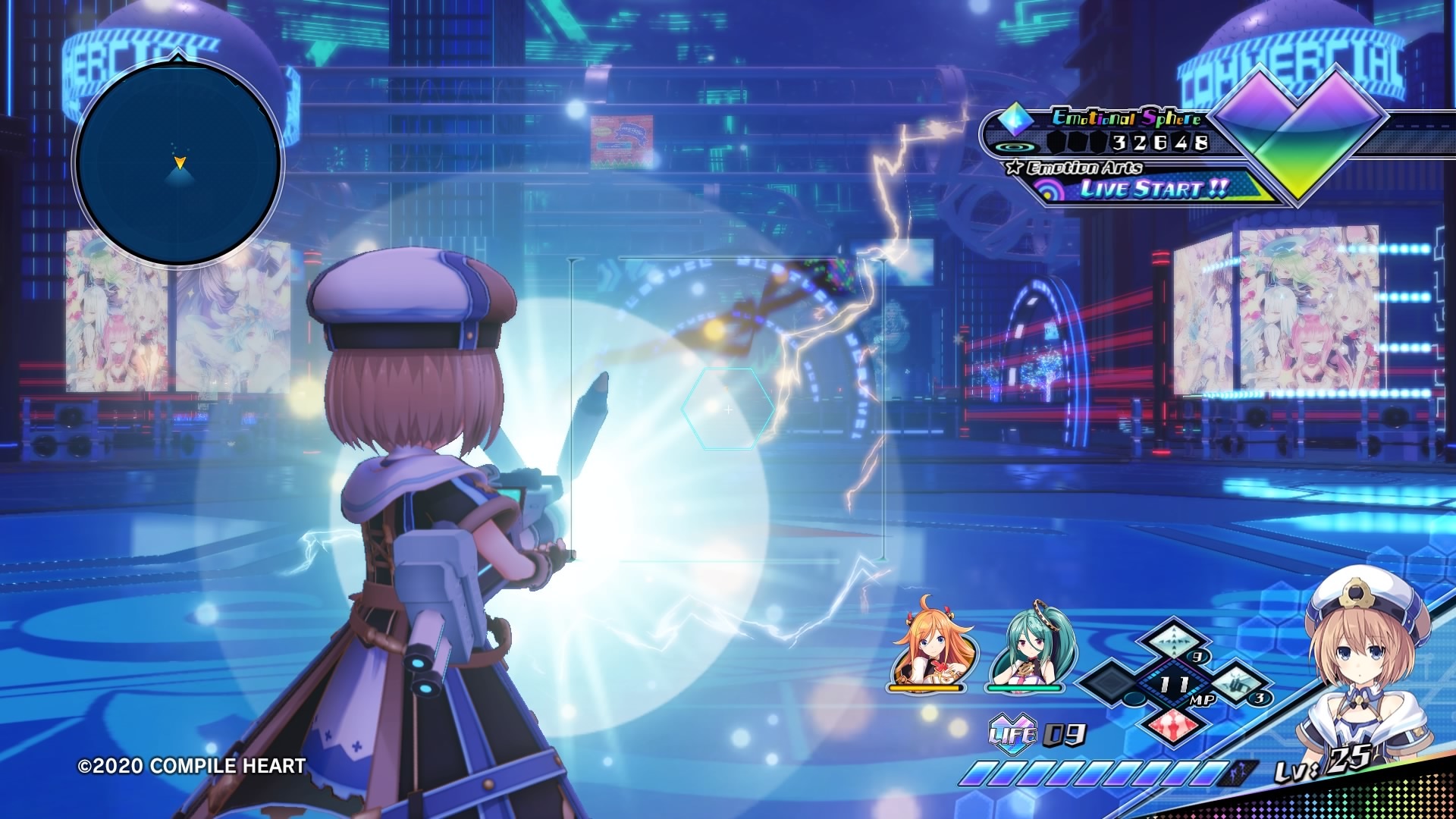 布蘭(ブラン)的「充能風暴(チャージブラスト)」,是可以透過充能來增加威力的特殊武器。充能到全滿時的威力無與倫比,但缺點是到發射為止需要一段時間。能夠在必須要在短暫破綻中打出大量傷害的頭目戰發揮實力 image