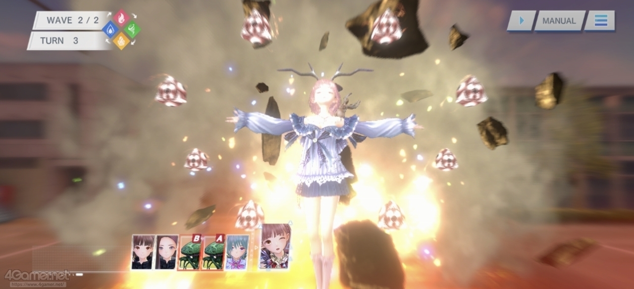 擁有華麗特效的技能四處飛舞在戰鬥場景中尤其是使用角色固有技能時的動畫非看不可 image