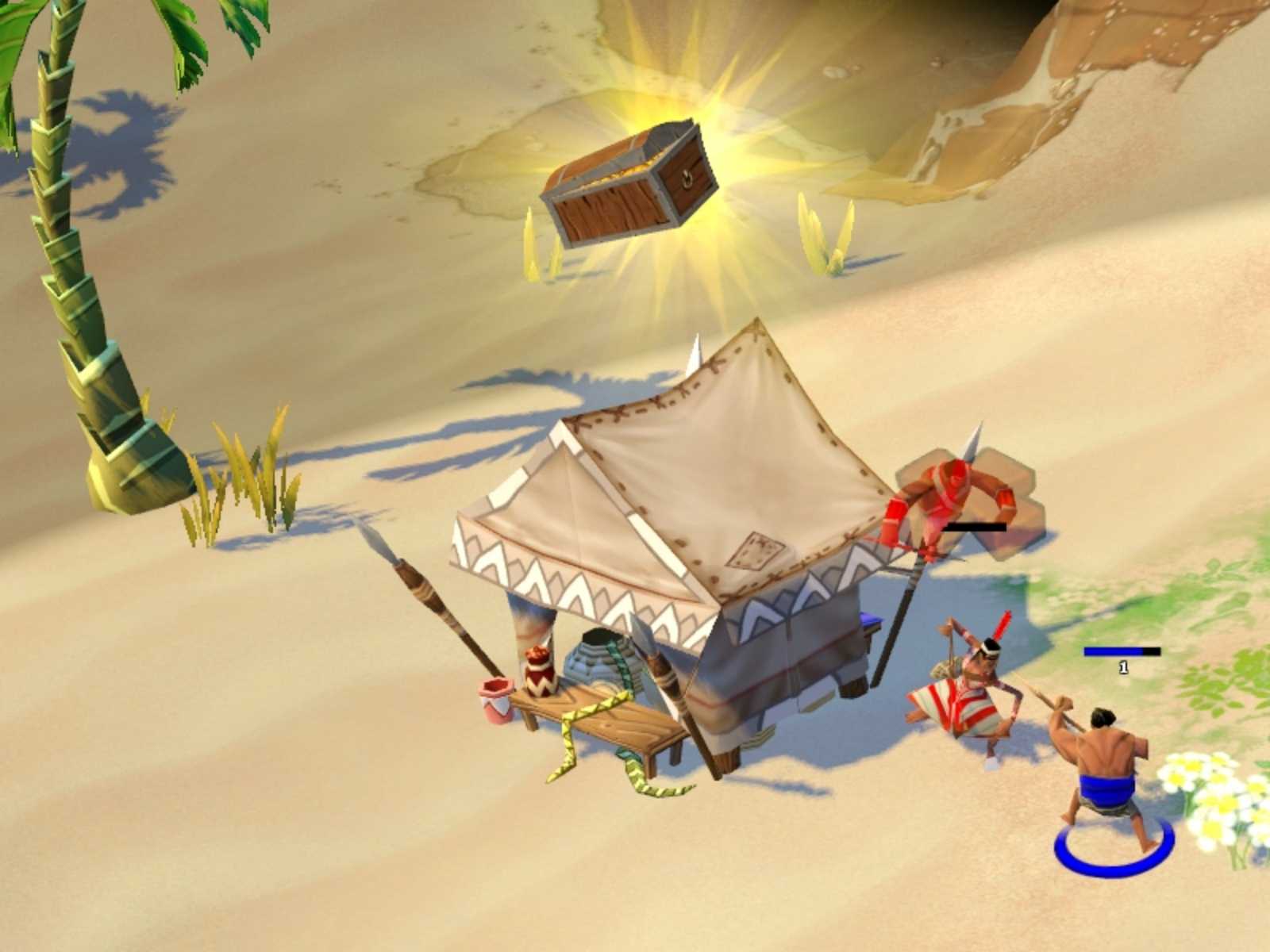 要拿寶藏得先過了守護者這一關