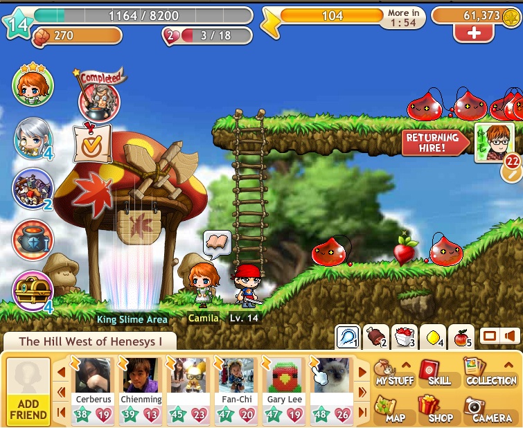 戰鬥畫面右下方就會顯示所有熱鍵內容