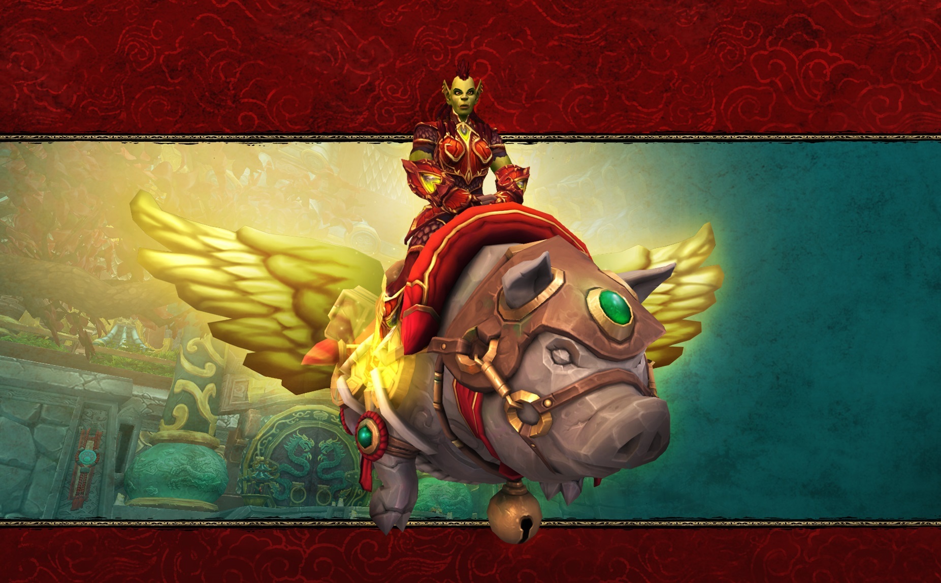 魔獸世界》「新年慶典」開跑吉祥寶豬坐騎報到《World of Warcraft: Battle for Azeroth》 - 巴哈姆特
