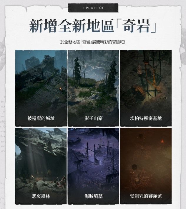 《天堂 W》新增全新「奇岩」地區、「通行證」系統等全新內容《Lineage W》