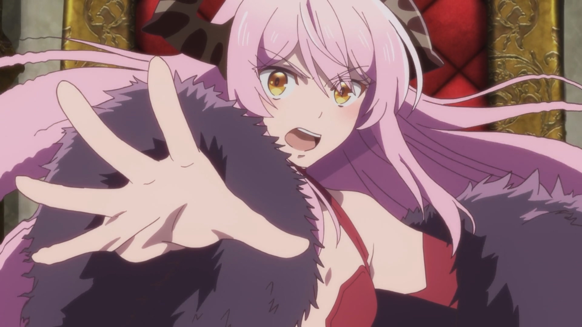 「還有曾經一對一打敗過魔王艾奇德娜的功績」…講完就被艾奇德娜燒了。但只能說不愧是前勇者,幾乎毫髮無傷。 image