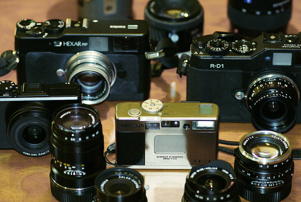 以萊卡 M 接環 RF 相機為首的收藏