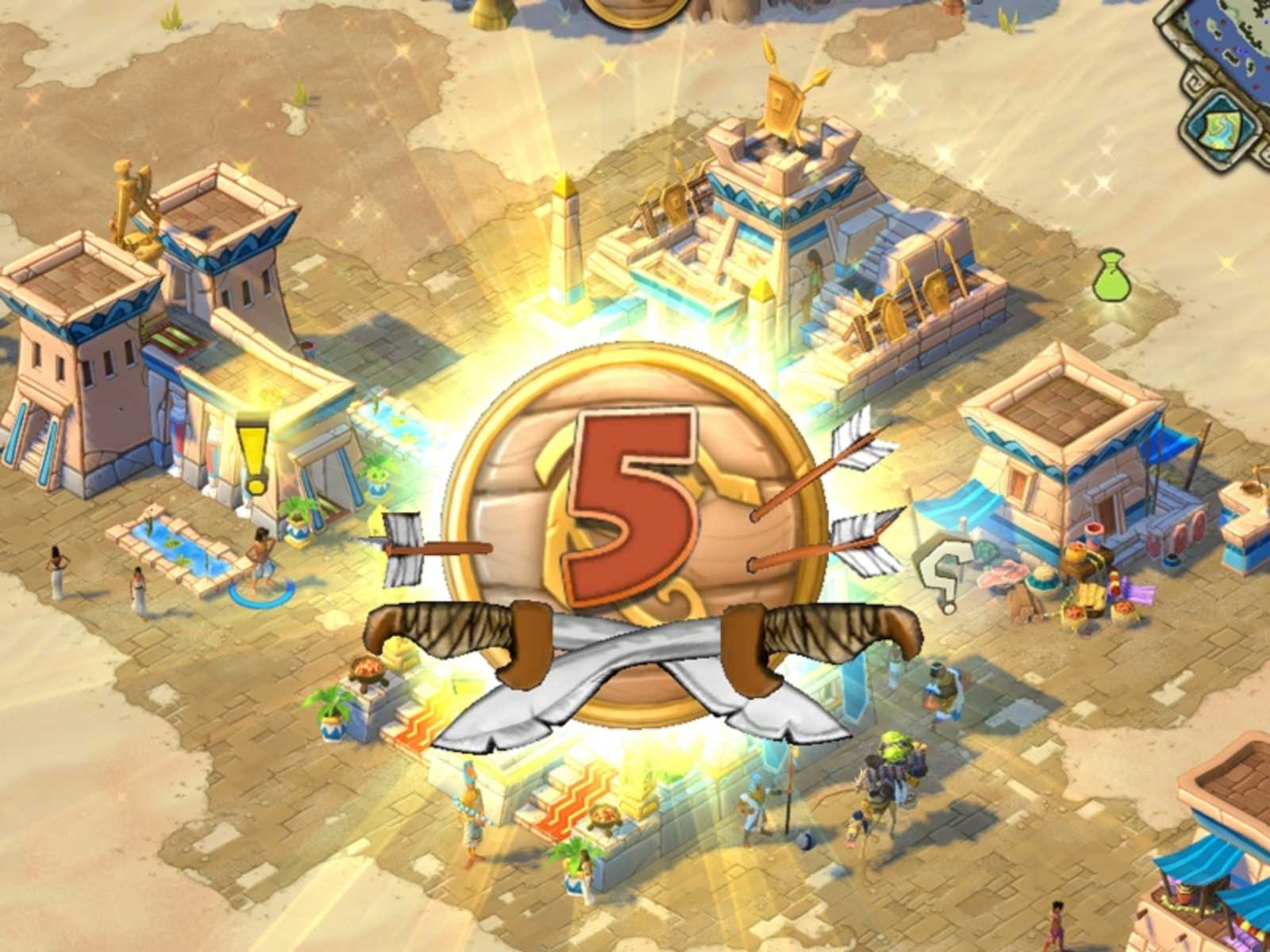 升級了!要記得提昇戰備與科技喔