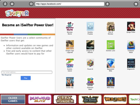 《iSWiFTER》宣布支援所有 Google+ 遊戲在 iPad 上執行 - 巴哈姆特