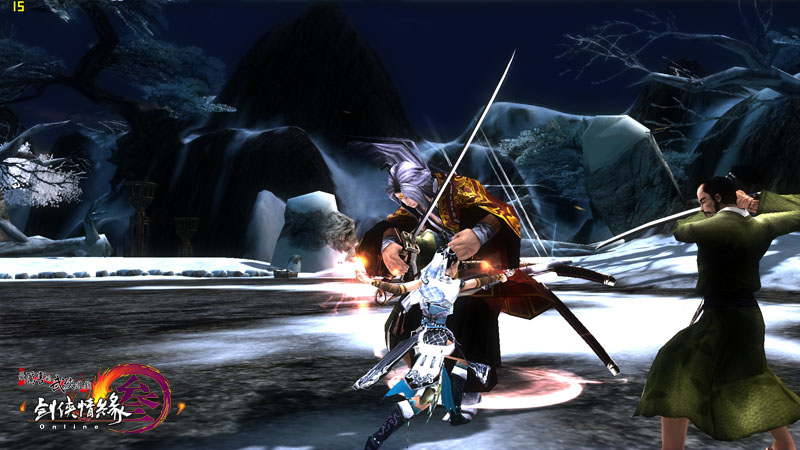 華山因為一群異族武士的到來而破壞了這裡的祥和