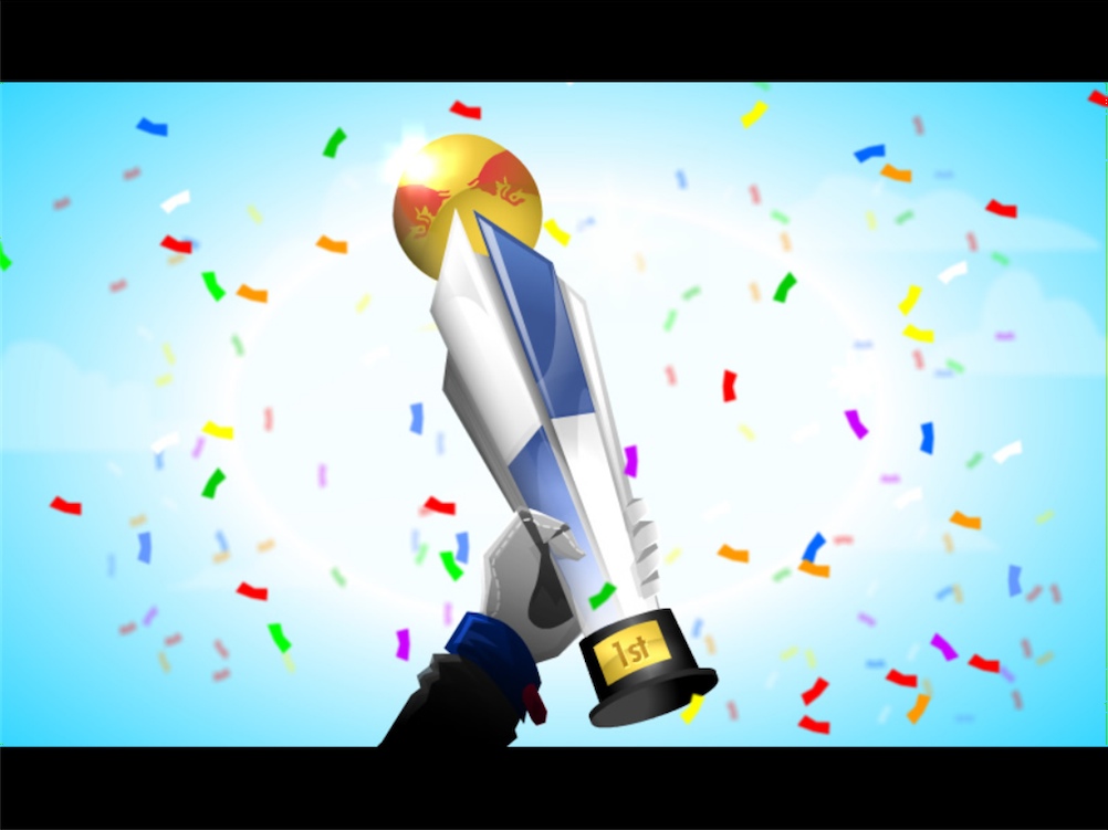 夢寐以求的冠軍獎杯