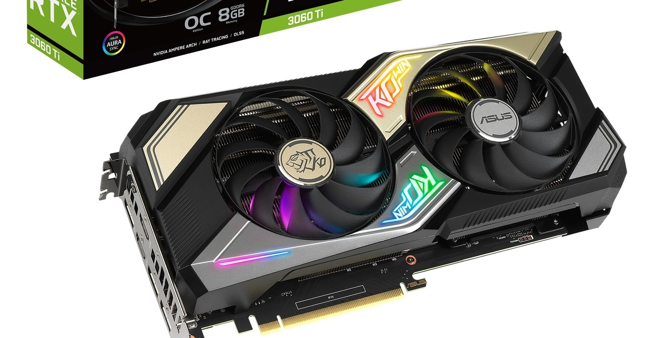 華碩推四款GeForce RTX 3060 Ti 系列顯示卡新光線追蹤與DLSS 技術提升