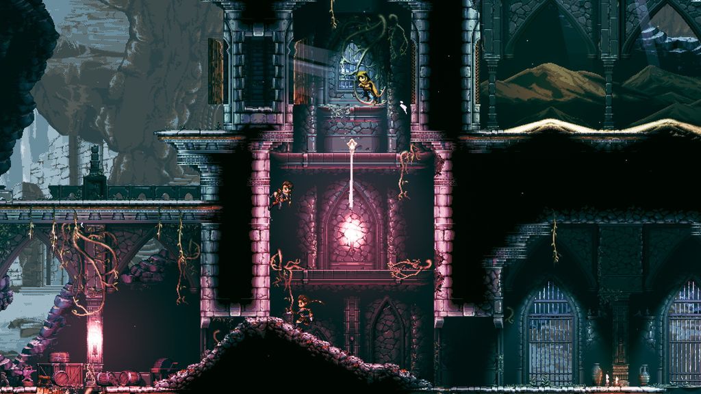 16-Bit 類銀河戰士惡魔城風新作《圍城與沙狐》發表 釋出宣傳影片《The Siege and the Sandfox》