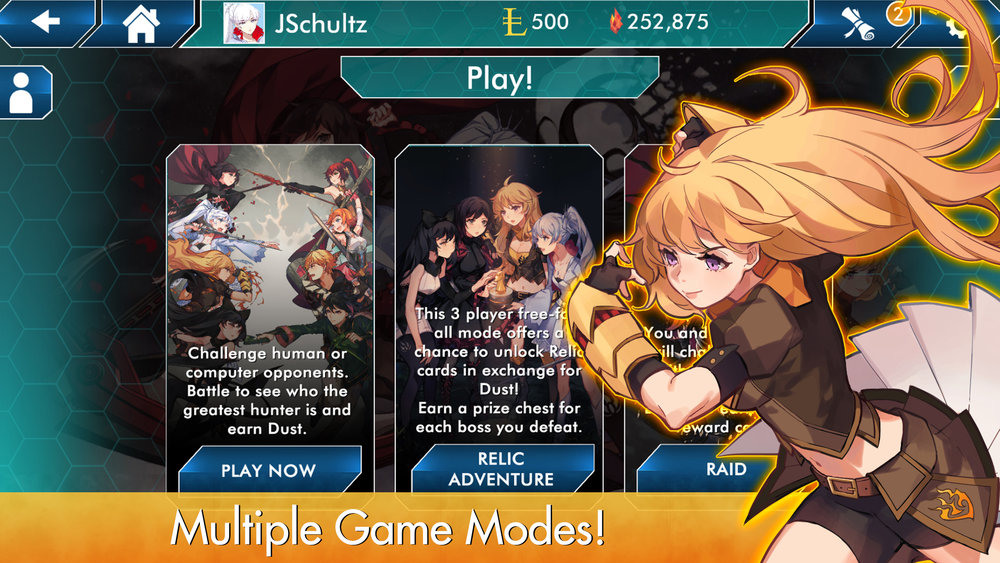 《RWBY》改編新作《RWBY 卡牌構築遊戲》Android 及 Steam 版本上架《RWBY Deckbuilding Game》 - 巴哈姆特