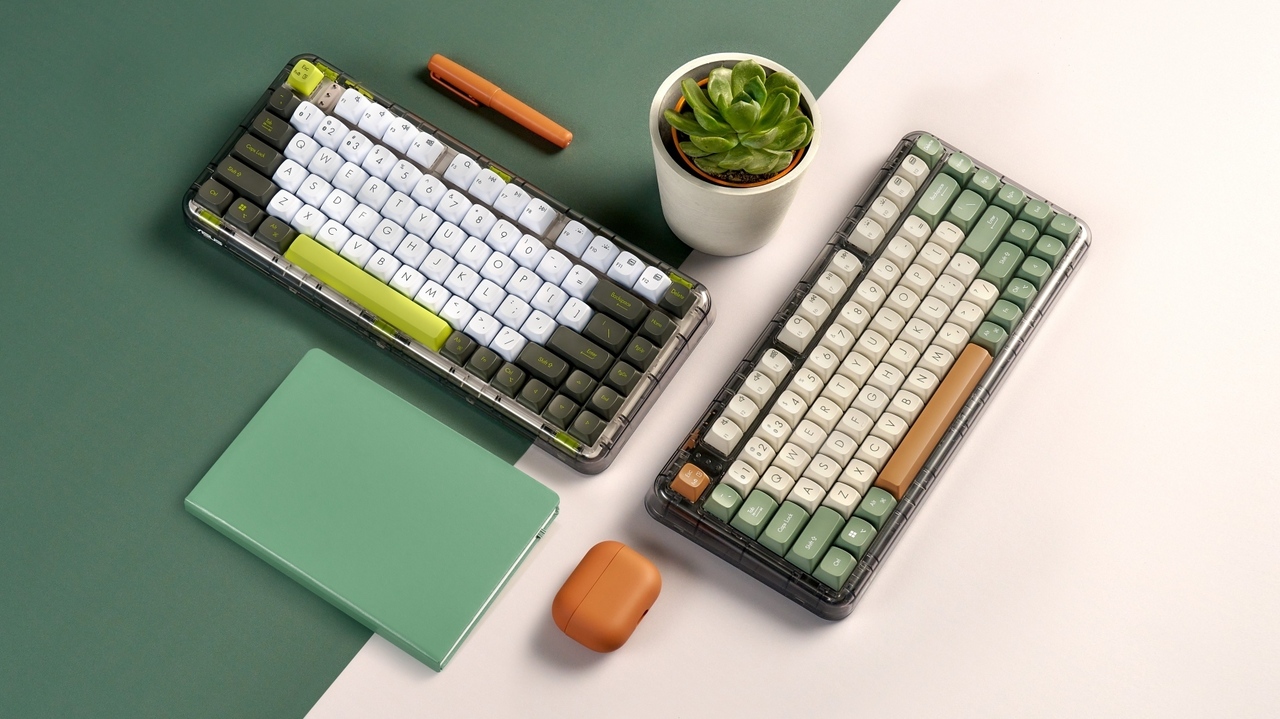 华硕推出文青风格无线机械式键盘、掌机用电竞扩充基座