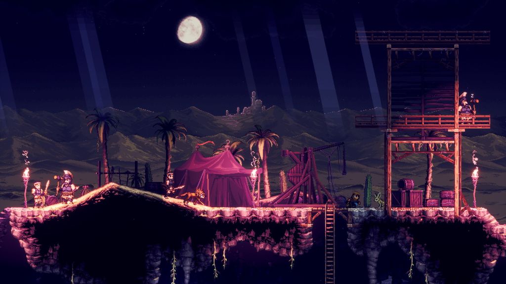 16-Bit 類銀河戰士惡魔城風新作《圍城與沙狐》發表 釋出宣傳影片《The Siege and the Sandfox》