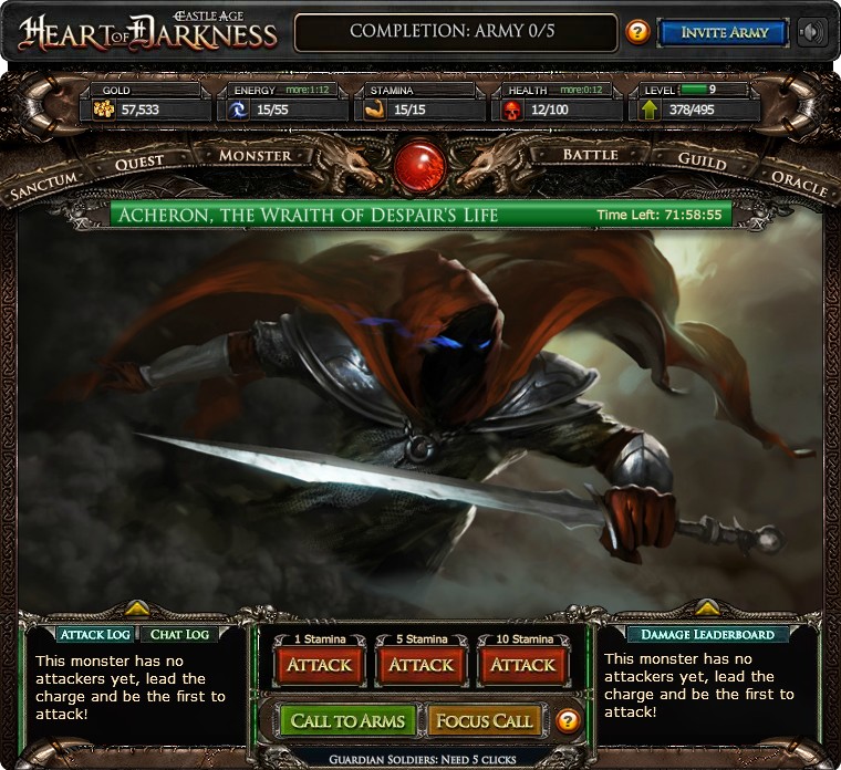 齊心合力打敗召喚的魔物