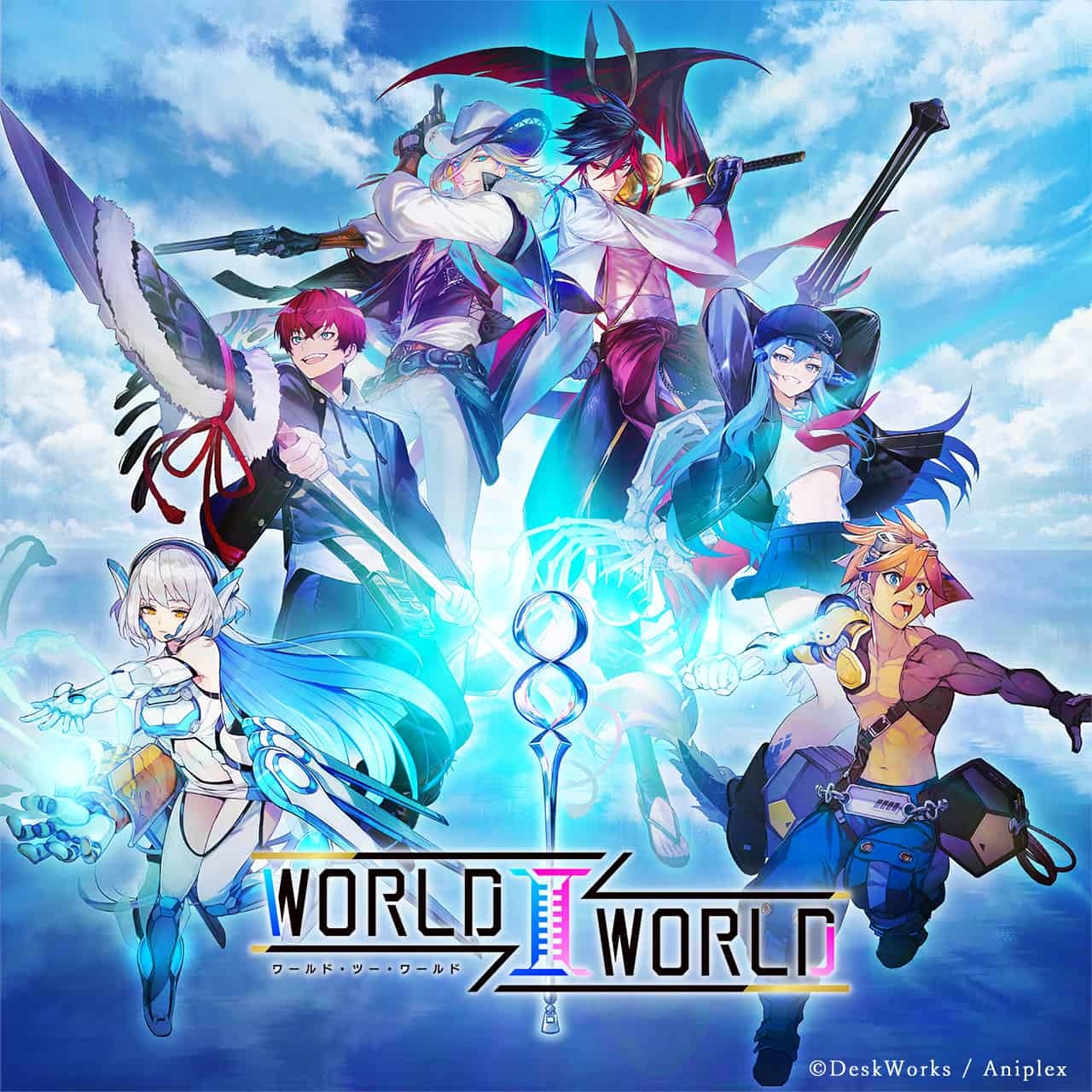 《World II World》于日本展开预先注册释出主视觉图及「异世界× 现代世界」角色情报插图