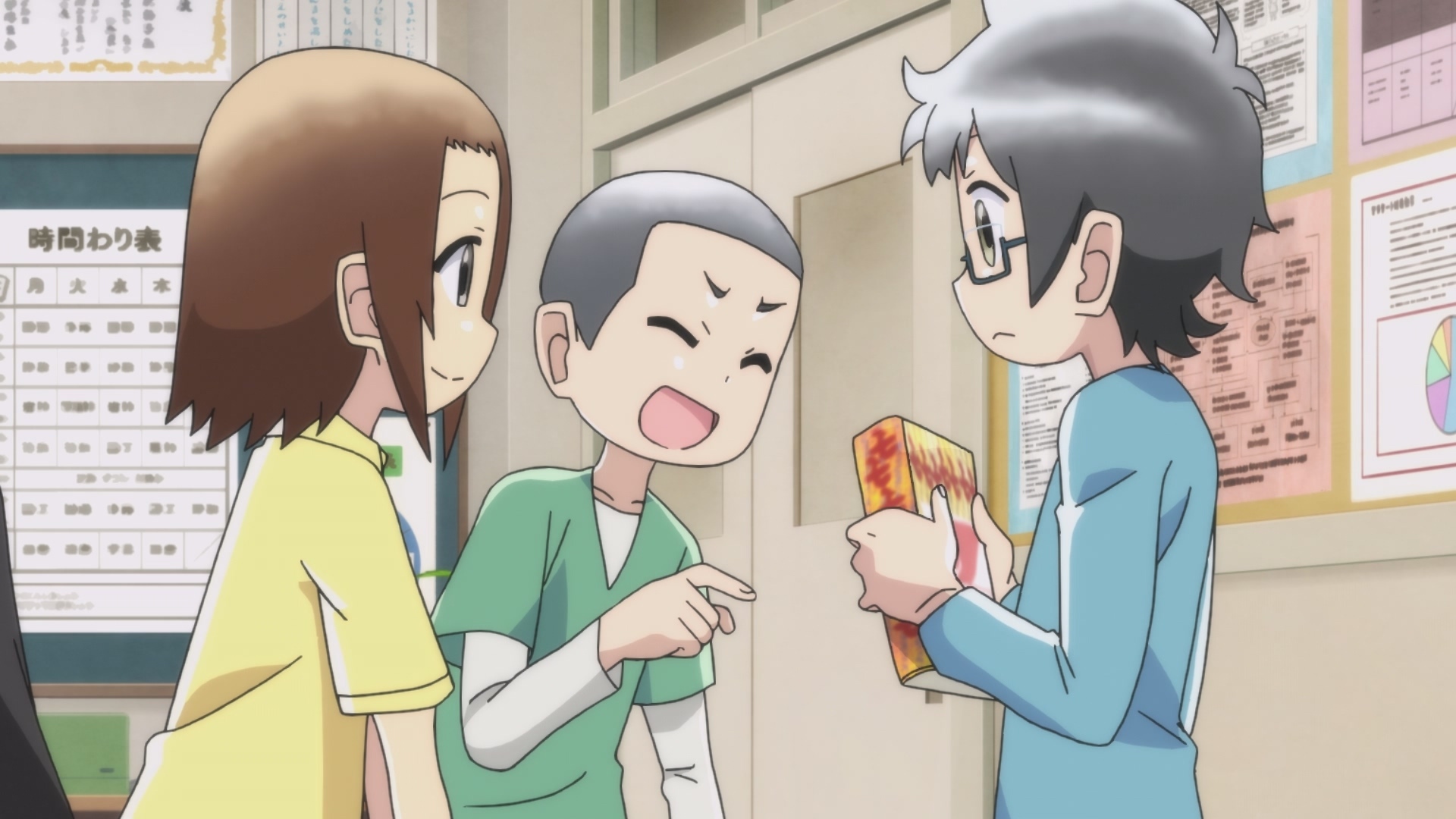 班上的同學總是拿無法融入的西村來開玩笑,稱她為「死神」、說接近她會被詛咒等等。 image