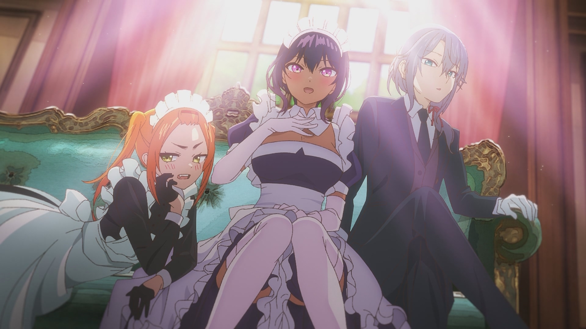 第一話中尚未登場,只在OP中露了臉的五條院司(CV:堀江由衣)、中島夏芽(CV:富田美憂)、藤崎(CV:小松未可子) image