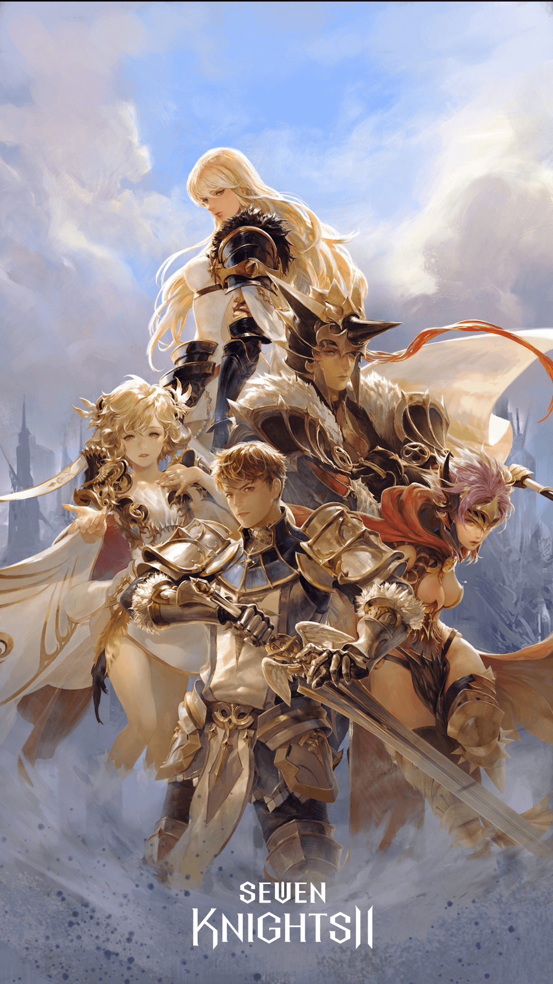 Knight ii. Севен кнайт. Seven Knights 2. Seven Knights 2 Эйлин. Семь рыцарей.